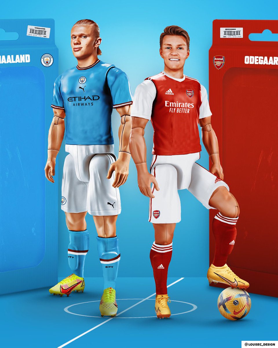 LouiseC_Design's tweet photo. Ready for some @EmiratesFACup action (figures) this evening! #arsenal #mancity #facup https://t.co/pND3hq9icU