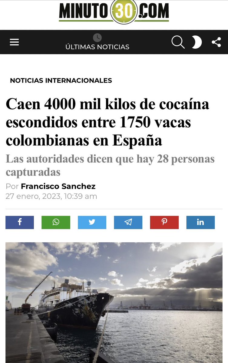 JulianProgre's tweet photo. 1. ¿ Que tendrá que decir el representante de la asociación de ganaderos el. Sr @jflafaurie y su esposa la roba tierras @MariaFdaCabal  sobre estas vacas incautadas de coca?..... https://t.co/UVKhYJNmIA