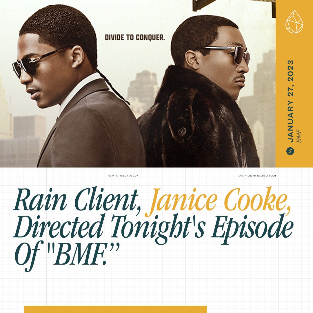 RainManagement's tweet photo. Have you been keeping up with this star-studded television series filled with epic twists, turns, and drama? Tune-in to find out what everyone is raving about!

#bmf #bmfstarz #starz #bmfshow #starzplay #starzpower #powerstarz #starzhow #starzseries #crimeseries https://t.co/f20n7N6l4n