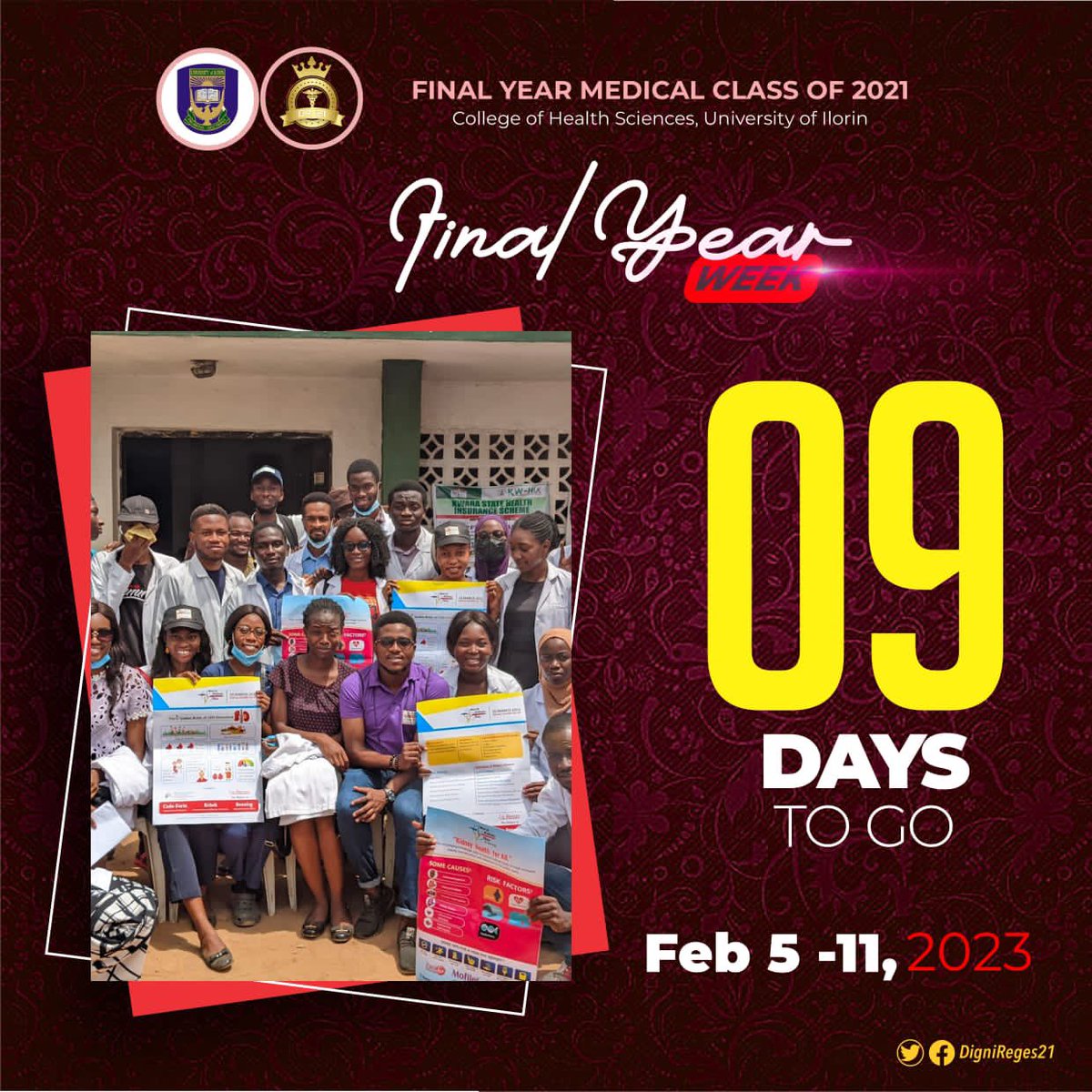 ‼️‼️9days to go‼️‼️
#FinalYearWeek #DR21