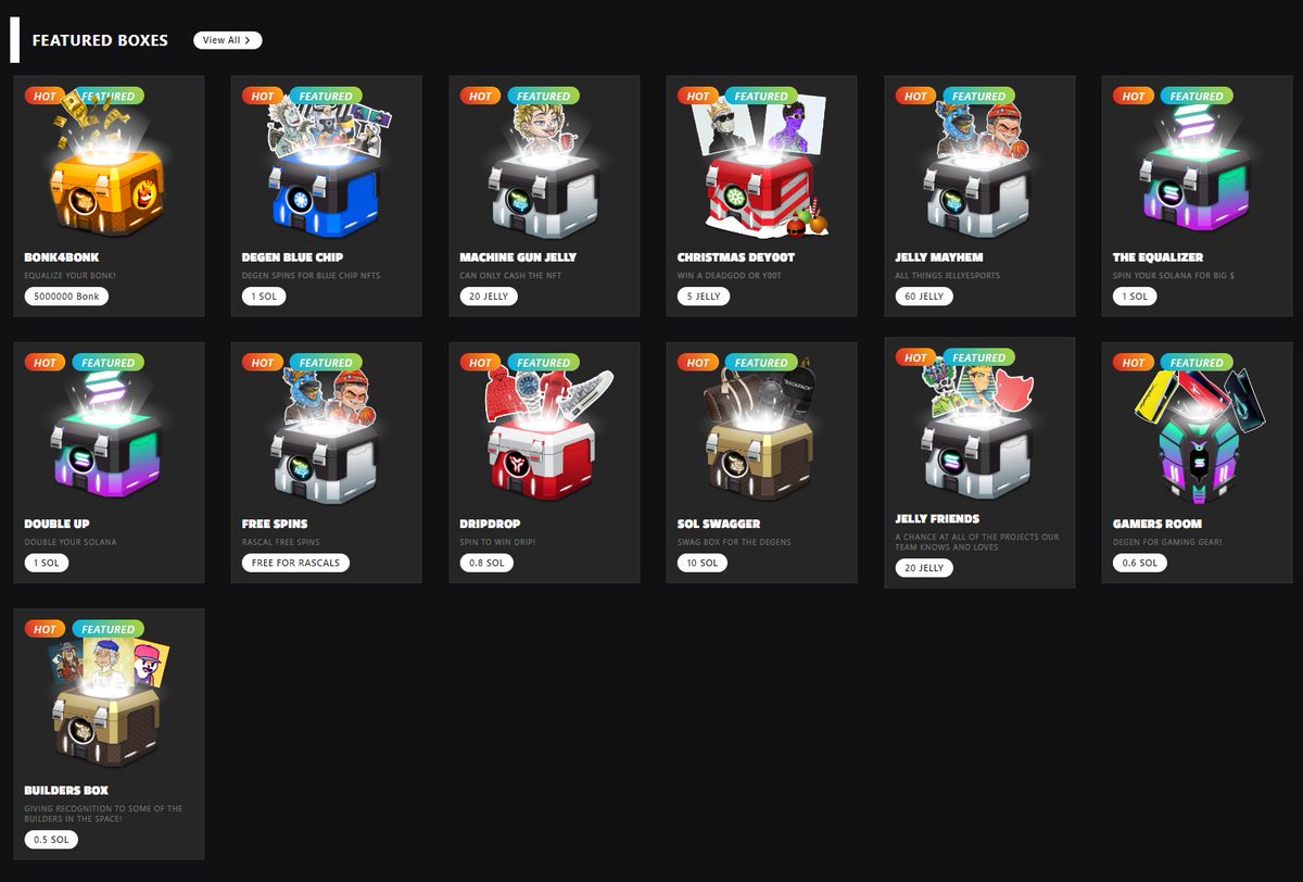JellyCoNFT's tweet photo. What's your favourite crate on https://t.co/9YcFkZFeuj ? https://t.co/jIdTcsnZky