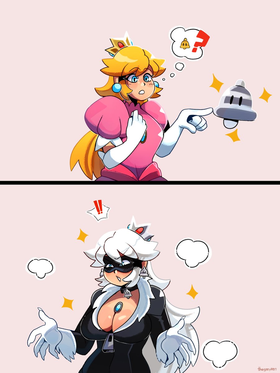 Peach x Black Cat Power up! 