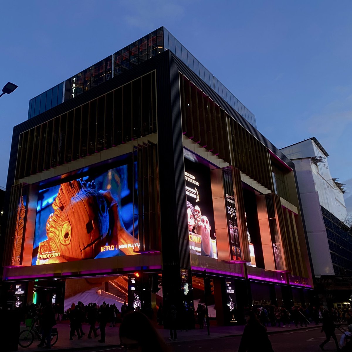 This evening we’re lighting up our district in honour of #HolocaustMemorialDay #HMD2023 #HolocaustRemembranceDay