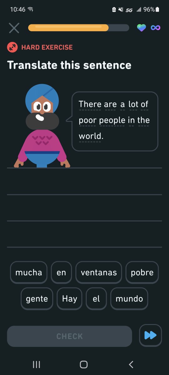 PASTACATmusic's tweet photo. What does Duolingo have against poor people? https://t.co/N4LXCElGzA