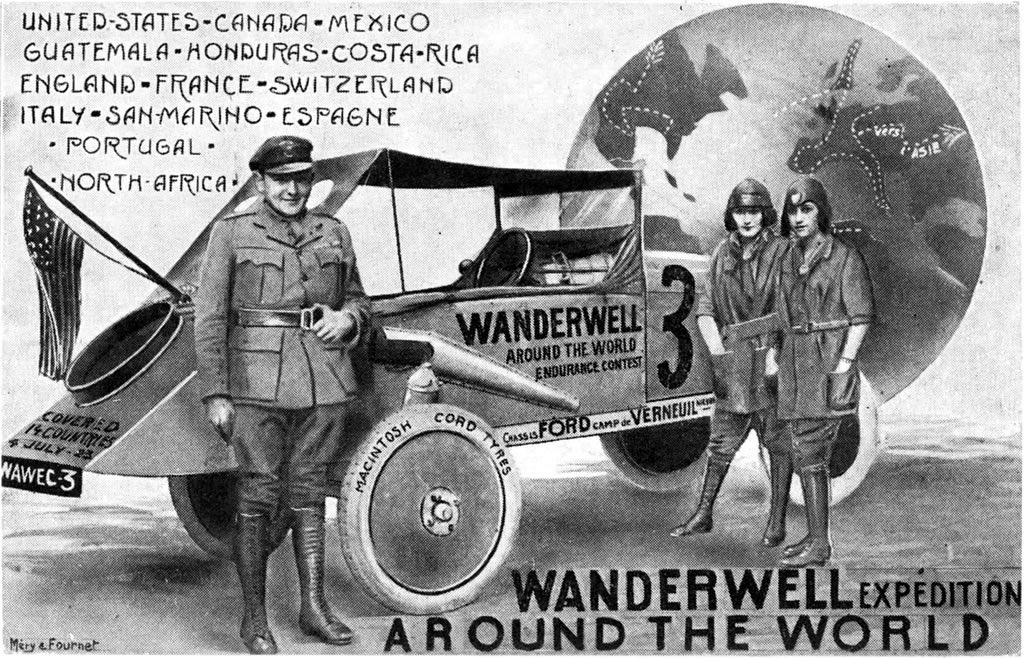 Aloha Wanderwell wanted to travel, so even though she was only 16 when she saw an ad looking for “Brains, Beauty, &amp; Breeches” to join a road trip expedition around the world, she jumped at the chance.