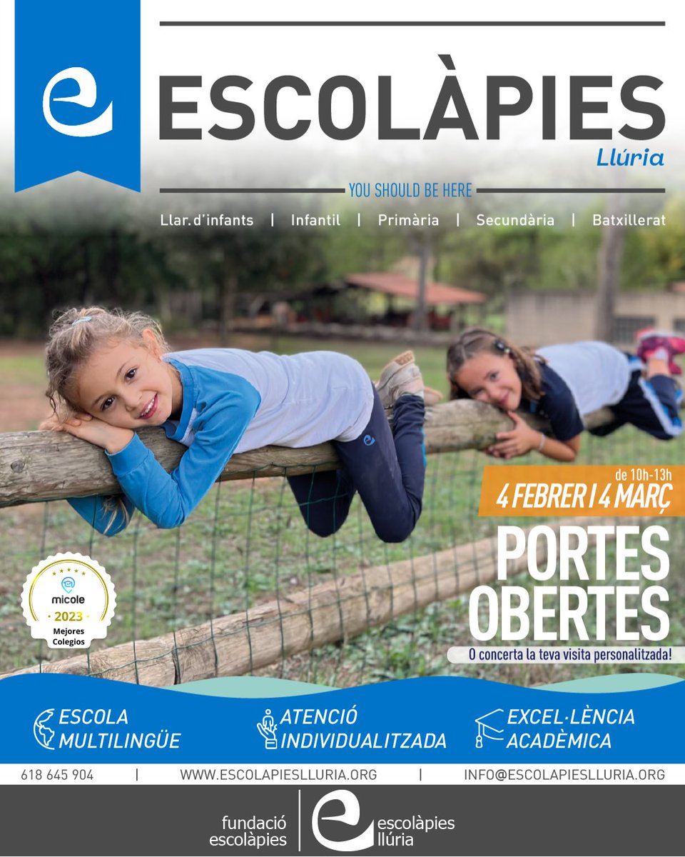 Escolàpies Llúria tweet media