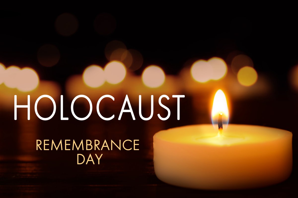 Today, Holocaust Remembrance Day, we remember the devastation hate can wreak. And we vow to never forget. #HolocaustMemorialDay #WeRemember