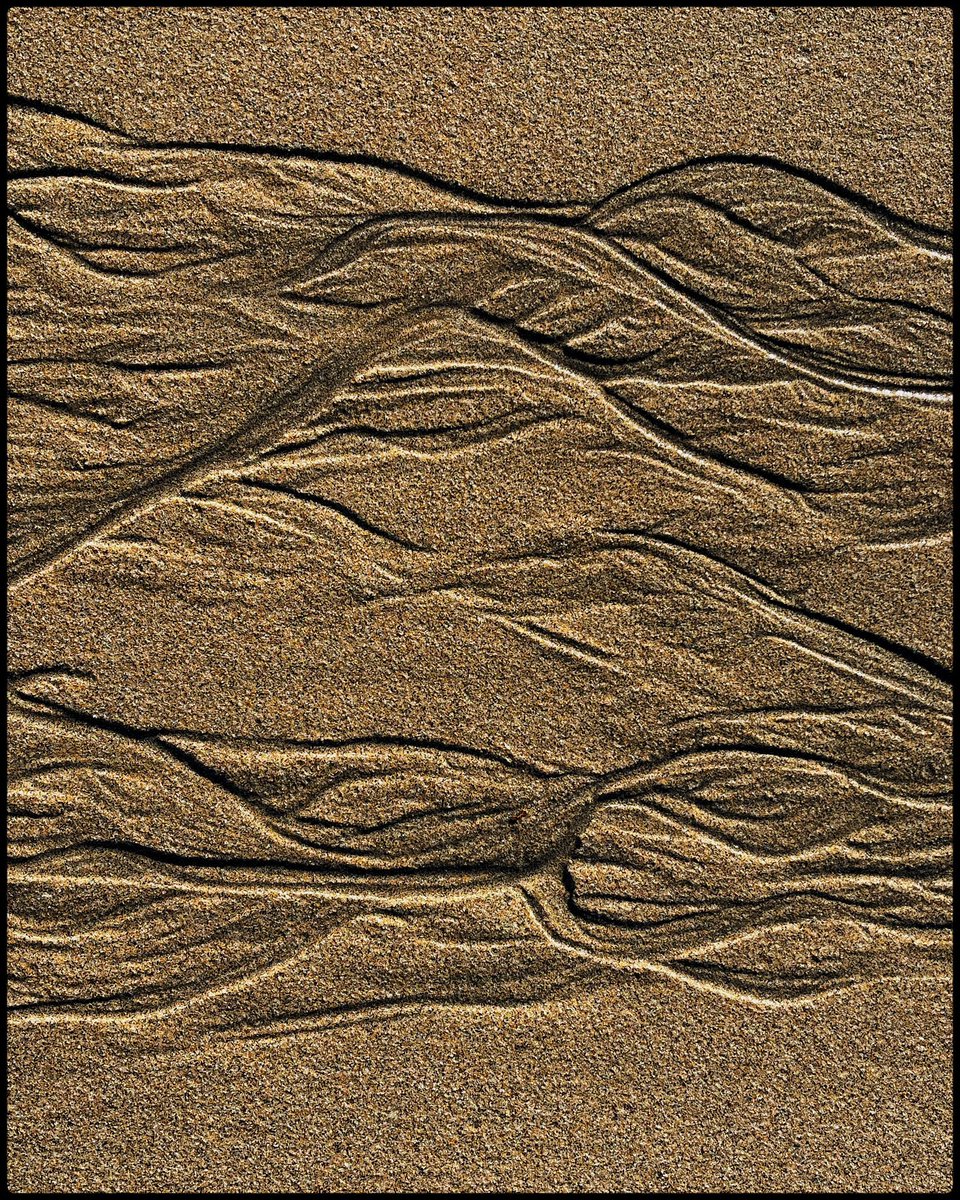 Patterns in the Sand. 

Down in Penzance for a few days and stopped at Porthgwidden beach. Love these patterns in the sand where water has flowed. They look like they could be an embossed image of fells in The Lake District. #Beach #Sand #Patterns #Kernow #Cornwall
