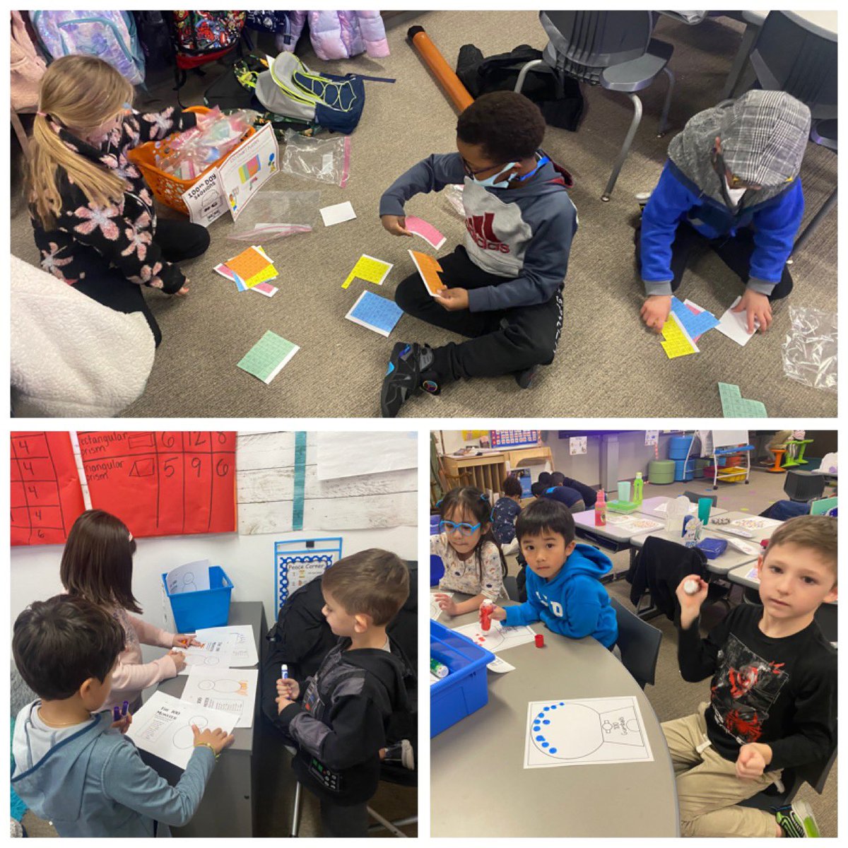 MsStephens1st's tweet photo. 100th day of school activities. #reevesachieves #ProsperProud #makingmagichappen https://t.co/GYHvLLRkPE