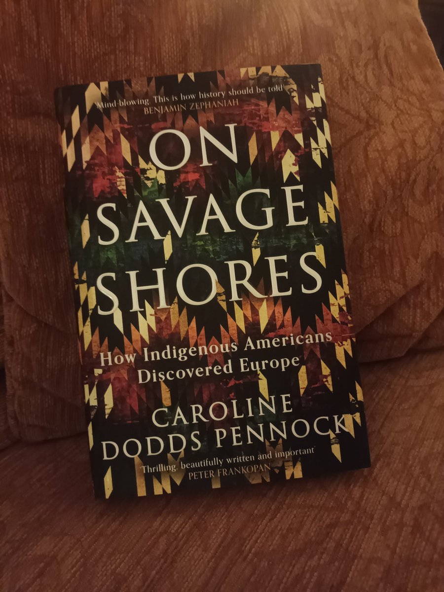 Just added this to my collection! Thank you for inspiring me to buy my first history book for almost 2 years @carolinepennock! #WorthTheWait #OnSavageShores