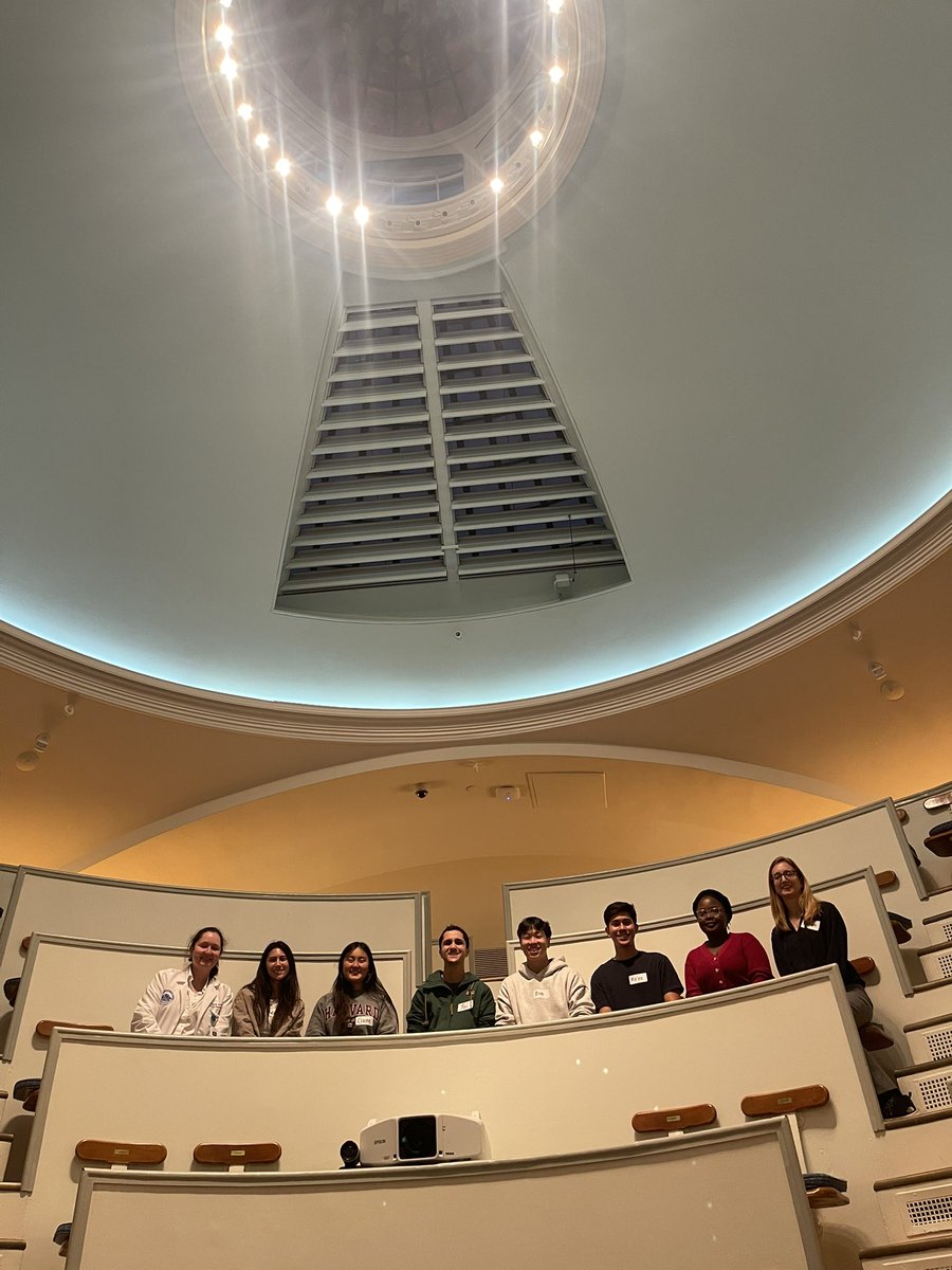 mghsdm's tweet photo. Patient Support Corps (PSC) student interns enjoyed their first welcome to MGH main campus with tour of the Ether dome and brief MGH history with support by @simmons_leighmd &amp; @ksepucha 

Interns provide free clinical visit preparation for patients at MGH and greater community. https://t.co/VN3QkFBtPH