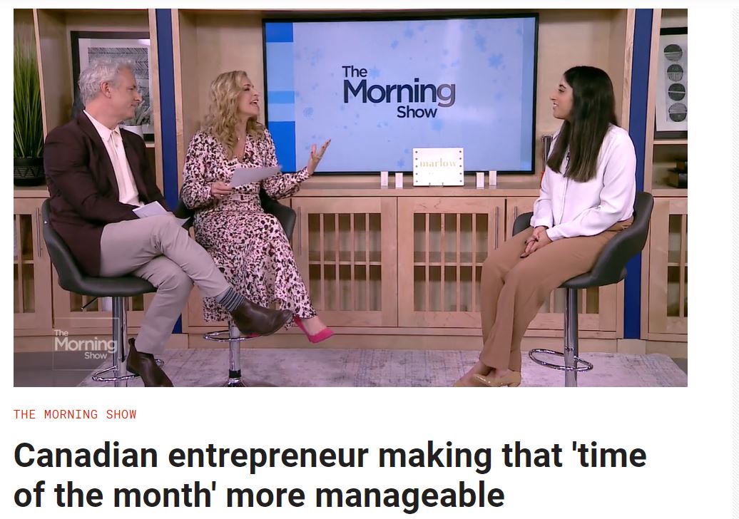 'Women-led ventures are over mentored, and underfunded' shares @nadialadak, Co-Founder of @wearemarlow on @morningshowca. At @TechAlliance, we ensure our companies are matched with solid investor partners and unlock capital.🩸Congrats Marlow on landing Visa She's Next! #CDNtech