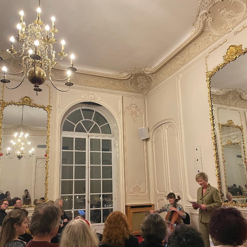 visit_EP's tweet photo. Europe does not only have founding fathers.

This week, the Jean Monnet house put on a performance of "Les Femmes et l'Europe", an artistic exploration of the role of ♀️in the history of Europe🇪🇺.

Stay tuned to discover the hidden achievements of women in European history. ⤵️