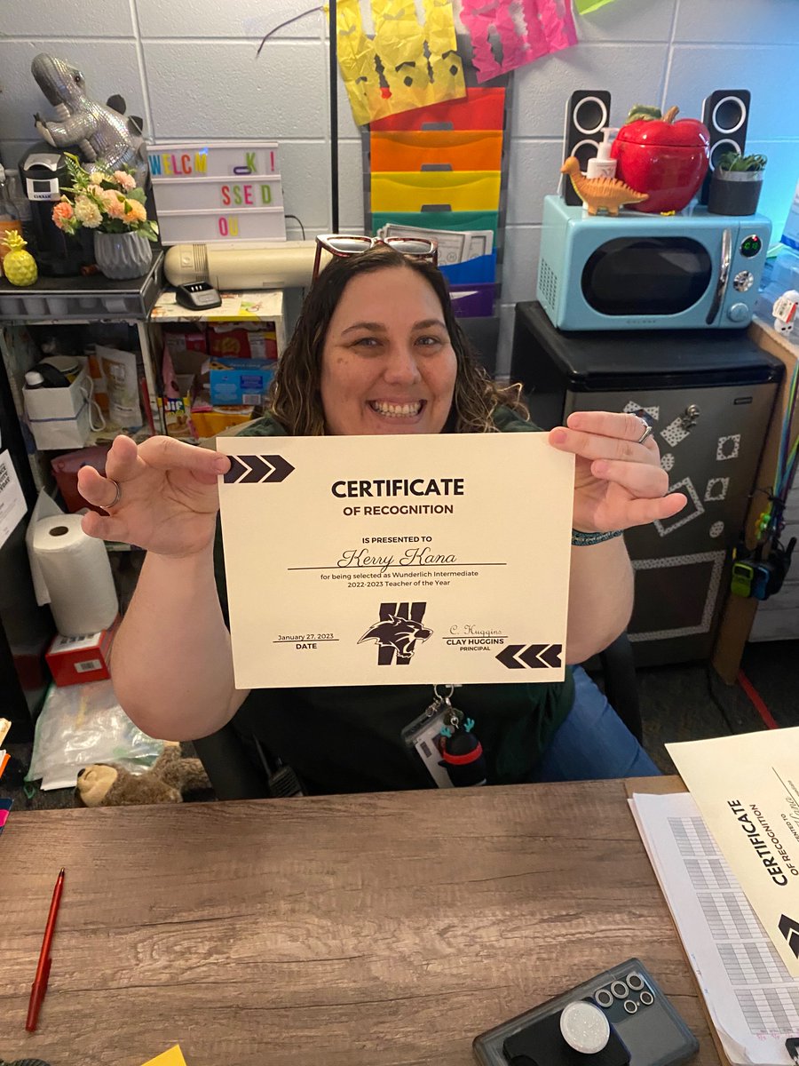 Congrats to <a href="/WunderlichKISD/">Wunderlich Int.</a> Teacher of the Year @kana_wis in our #ACCESS community! Amazing to see the wonderful things happening in our <a href="/KleinForest/">Klein Forest HS</a> family of schools! @kirstenallman <a href="/cadproctor/">Dawn Proctor</a> <a href="/aschultzKISD/">Alyx Schultz</a> <a href="/AmandaPastrano/">Amanda Pastrano</a> @alissa_kutac @SarahCato_KISD <a href="/KleinISD/">Klein ISD</a>