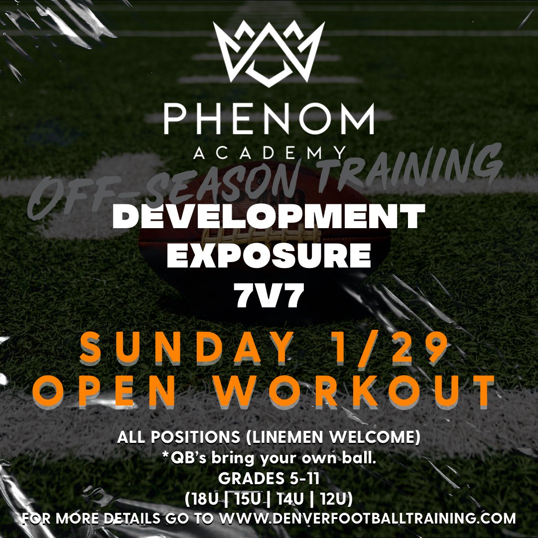 PhenomPhactory's tweet photo. 🚨OPEN WORKOUT SUNDAY🚨 
Sign up for details! https://t.co/AEDNd5rW02