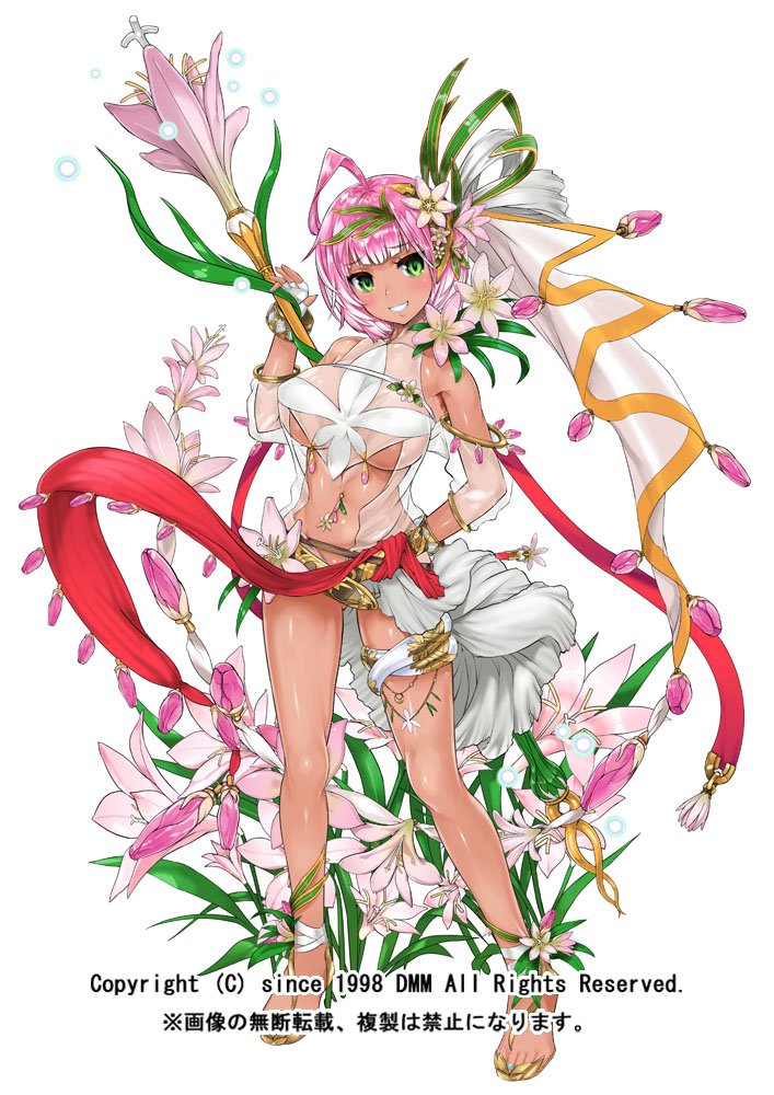 #花騎士8周年 
モントブレチアの立ち絵がどこかに行ってしまった…!!のでモントはファンアート 
