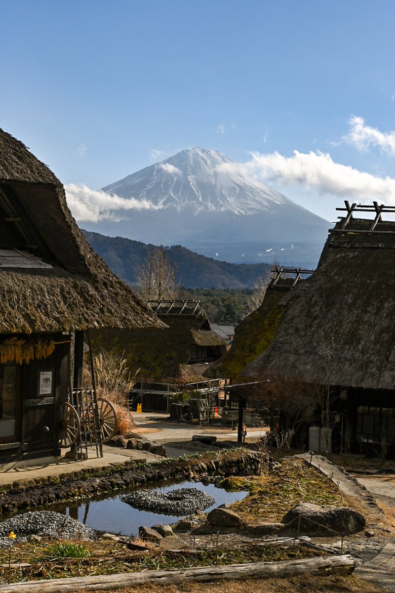 おはようございます(*´▽｀)ﾉﾉ🗻 時を遡り･･･ 富士山に会える場所･･･