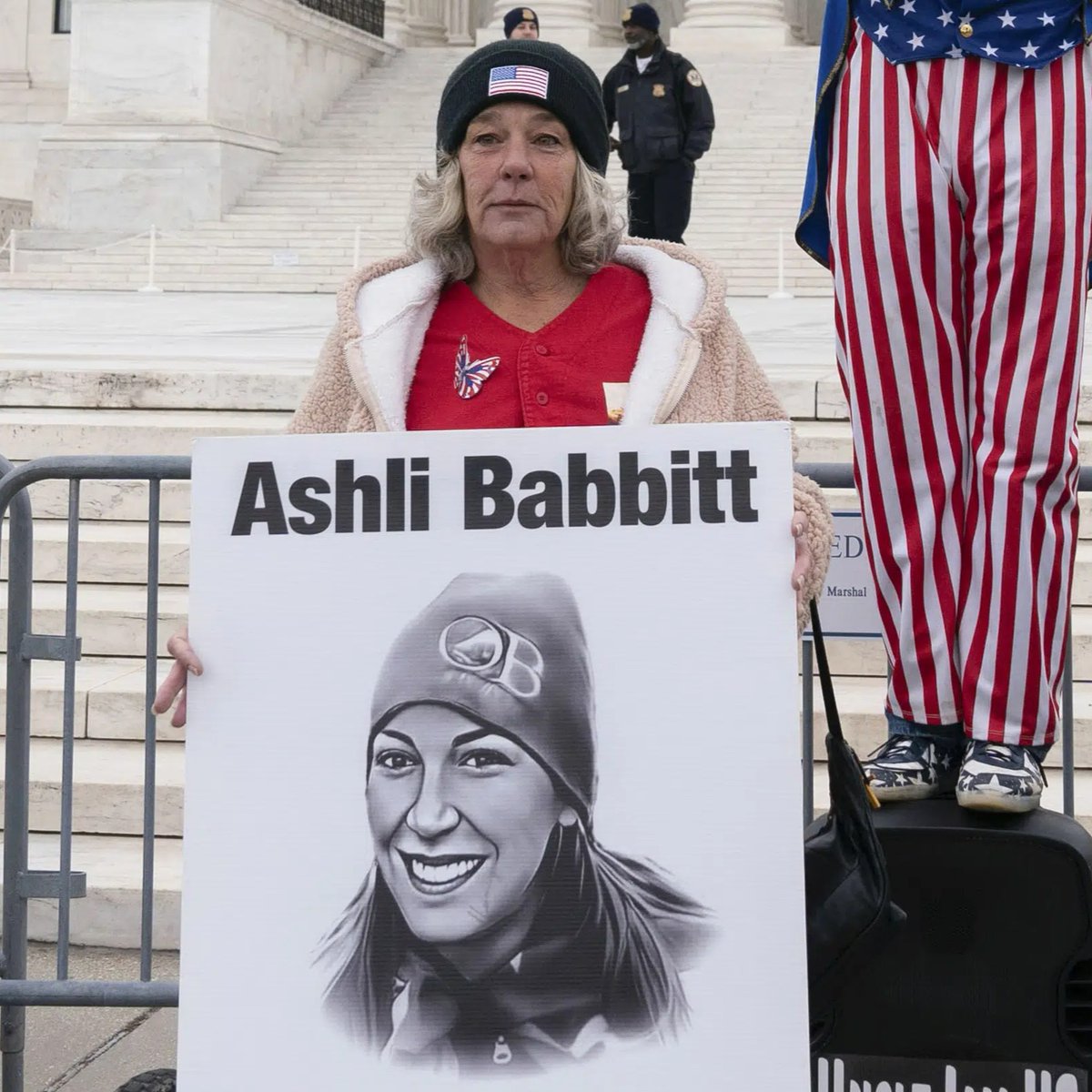 NEWSMAX's tweet photo. BREAKING: Prosecutors dropped charges against the mother of Ashli Babbitt, who died on Jan. 6, 2021 at the U.S. Capitol. https://t.co/GrT0HWQOgd
Micki Witthoeft was arrested for blocking traffic on Capitol grounds. Witthoeft did "not have a permit" and she asked to be arrested. https://t.co/QMX4nVoipc