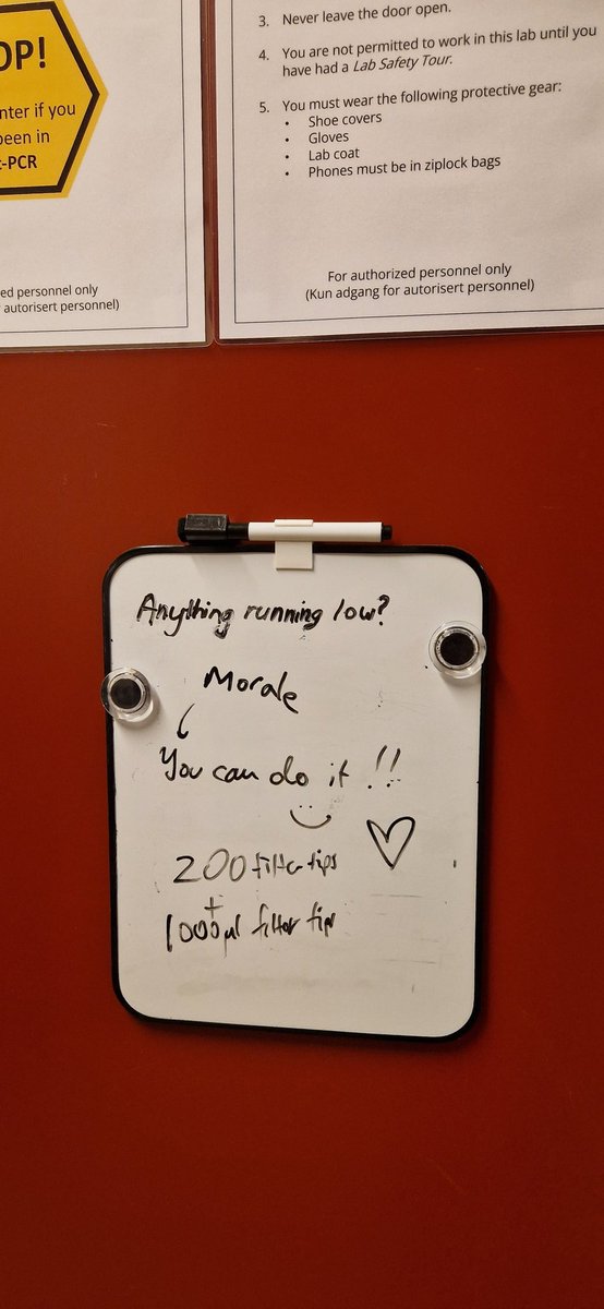 I did not write this on the lab door but I feel a kinship with whoever did