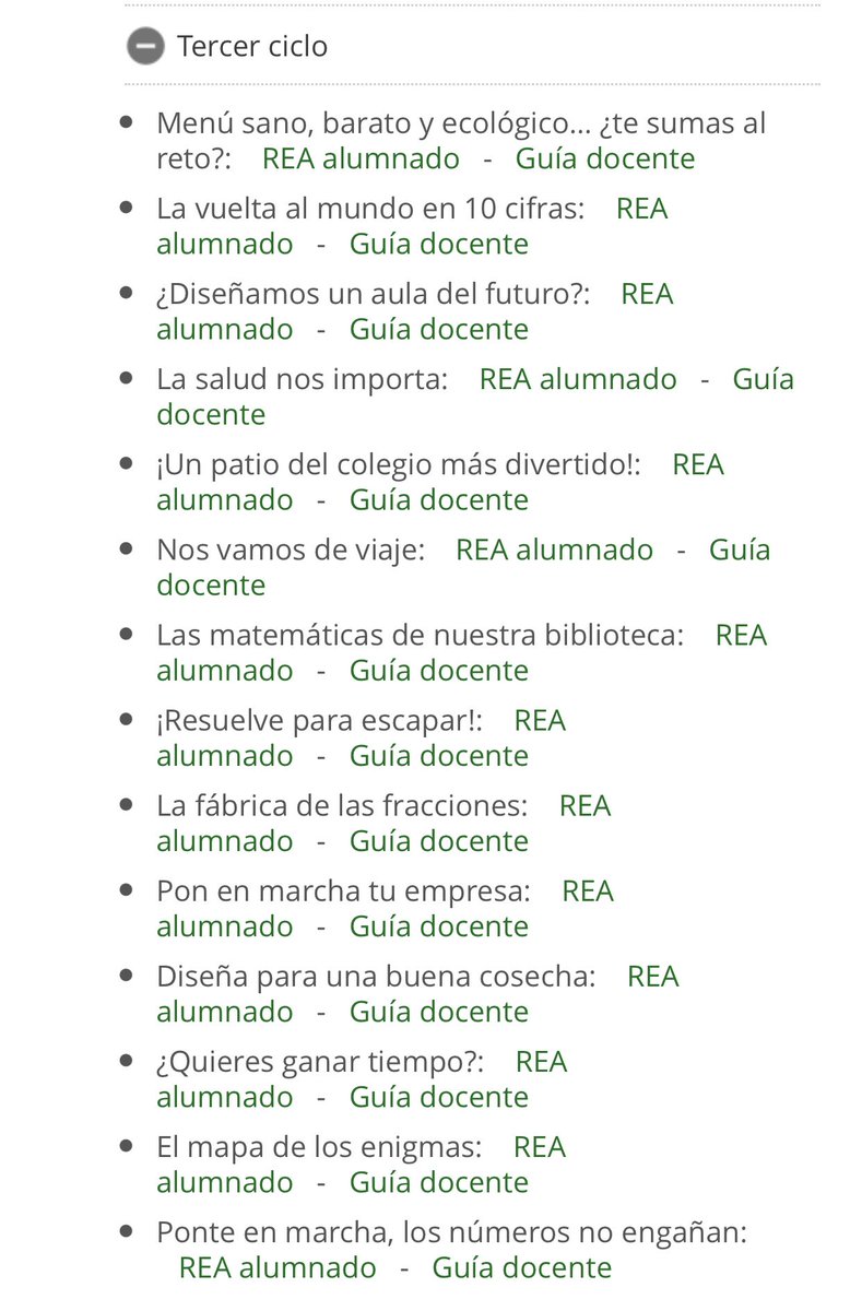 juntadeandalucia.es/educacion/port…

Aquí uno que ha coordinado el 3º ciclo de matemáticas.