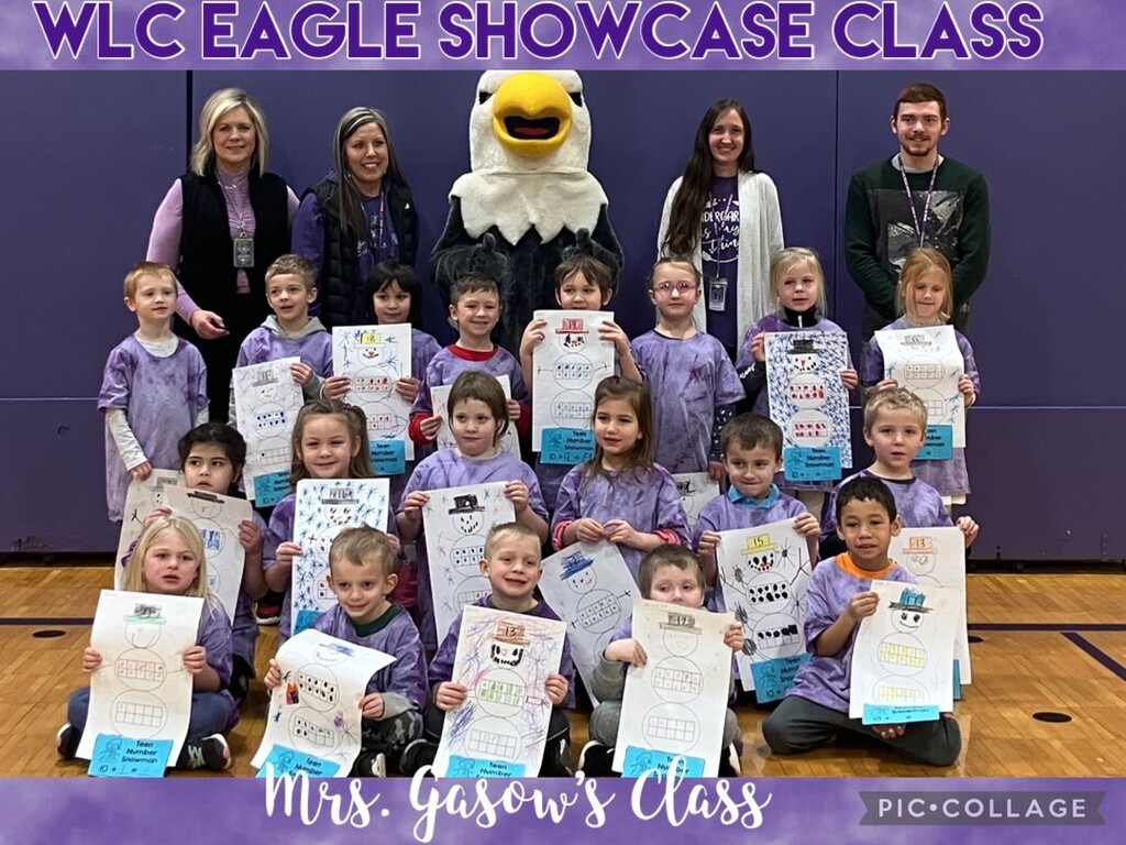 NUPSwlc's tweet photo. Congratulations to Mrs. Gasow’s class, the January 2023 Eagle Showcase class! 

Mrs. Gasow’s class has been focusing on showing respect, being kind, and working hard! They have learned so much already in the 4 months they’ve been in school! 

In math, th… https://t.co/bobsRwMuMQ https://t.co/F3vAGq0TUi