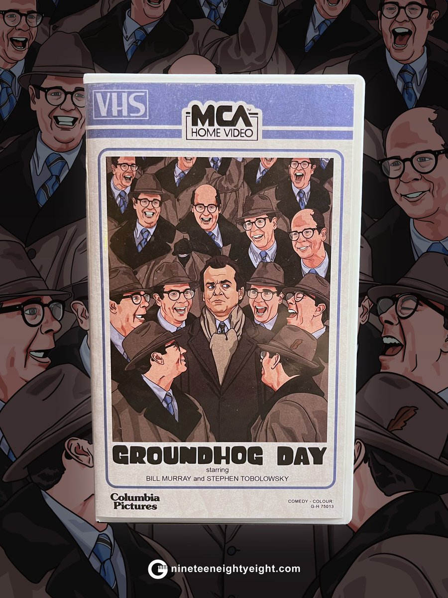 adamisdrawing's tweet photo. @Galleries1988 Groundhog Day 30th anniversary show is available online now! My designs, featuring everyone’s favorite insurance salesman Ned Ryerson @Tobolowsky , is available at the link in my bio! 

#groundhogday #gallery1988 #billmurray #nedryerson #philconnors #illustration https://t.co/IlK3ZPF4QF