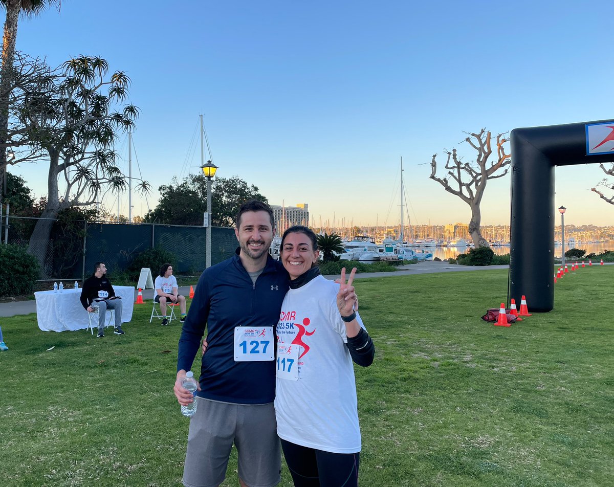 When you say you are “following in the footsteps of your mentor” @bdallen6 at #SCMR23 #5k

For those who are wondering…One of us arrived amongst the first ten and the other in the last ten (and there were more than 10 participants)…still a lot of steps to follow 😅

#whyCMR