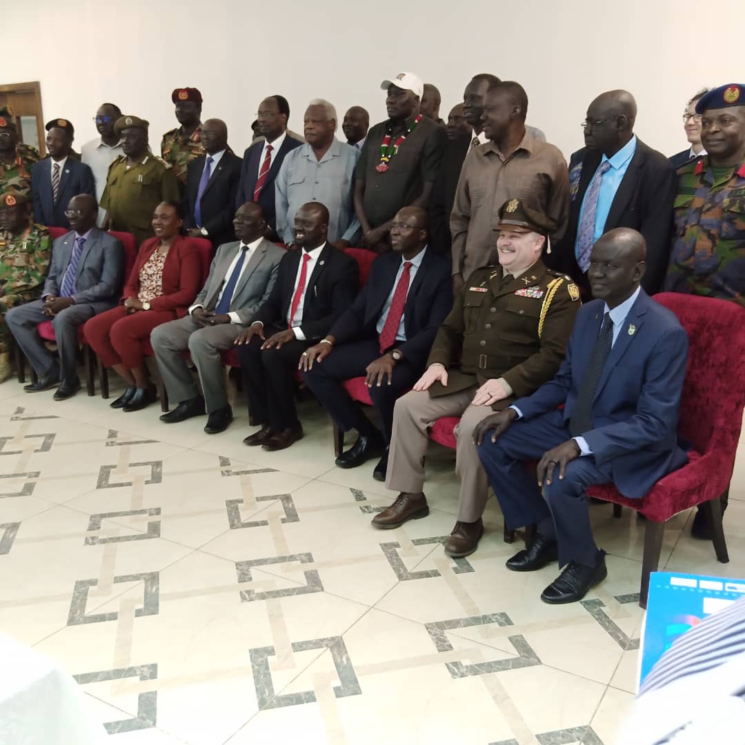 My Committee has successfully concluded today, a two days High-level workshop on Retirement and Pension system for South Sudan security sector. We thank UNMISS RULE of LAW, Uganda, USA and Kenya for having shared their experiences with us.