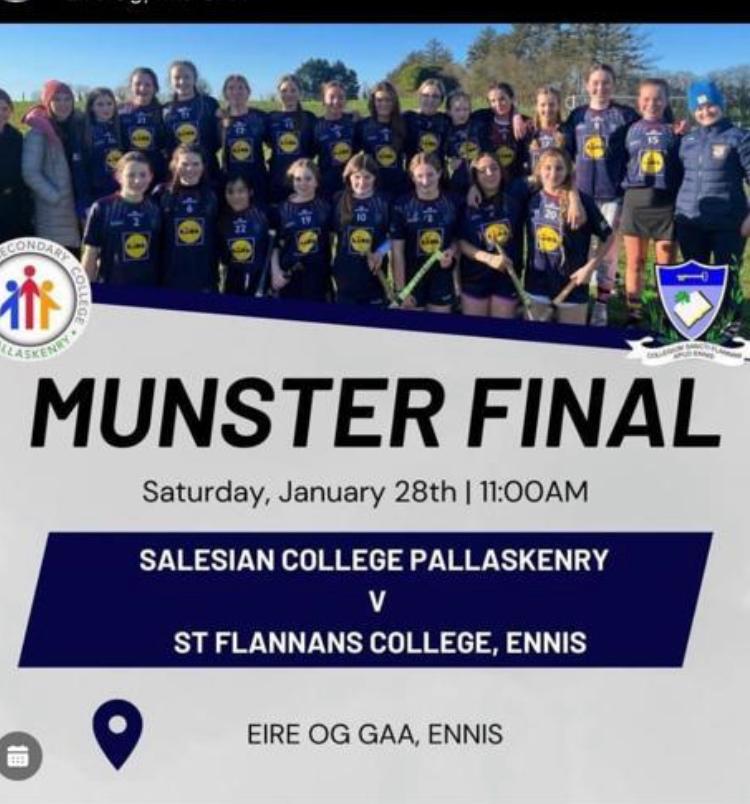 CrecoraO's tweet photo. Best of luck to Megan O Donovan who lines out with her school Salesian College Pallaskenry in the Munster junior Final tomorrow.
@LimCamogie https://t.co/P2KGXarwUP
