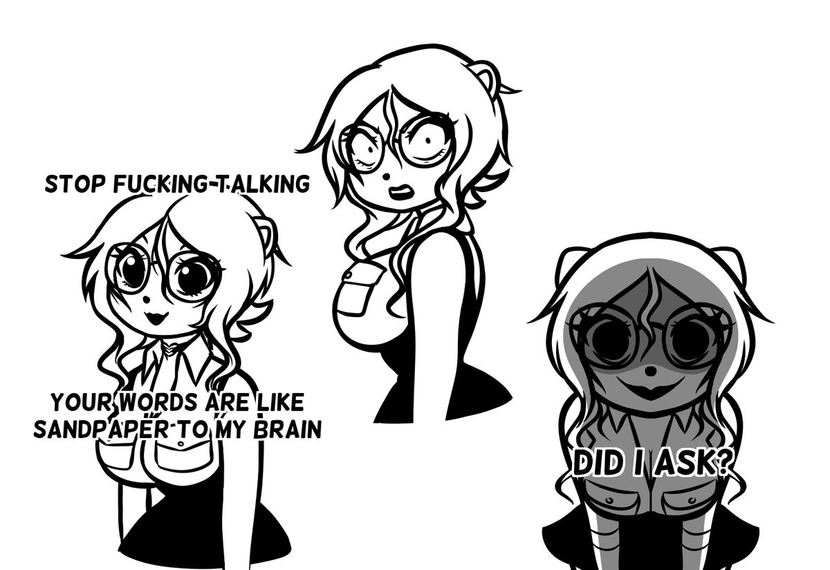 Poor thing can't be upbeat and chipper all the time. Even the sweetest of the sweets gets a bit salty sometimes. 