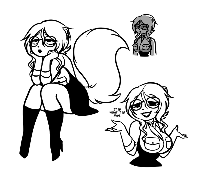 Poor thing can't be upbeat and chipper all the time. Even the sweetest of the sweets gets a bit salty sometimes. 