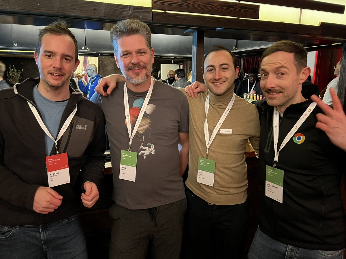 bramus's tweet image. On my way back home from the #GDESummit in Berlin.

Had a wonderful time catching up with GDEs, colleagues, and the local Berliner.

#ChromeDevRel