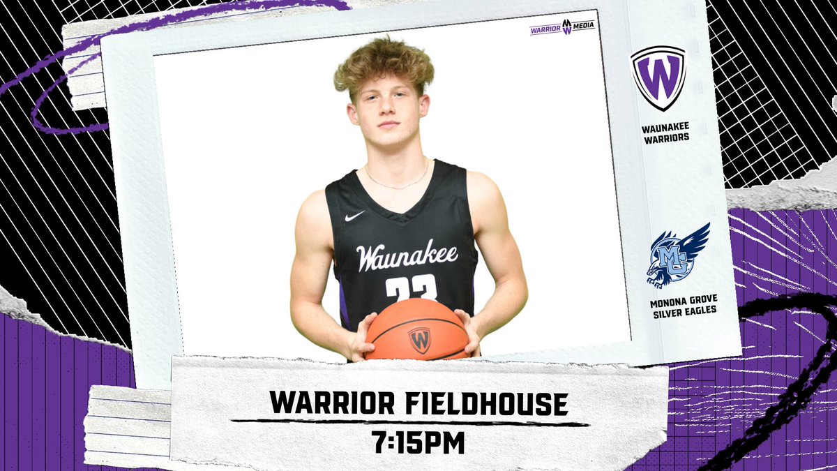 The Warriors <a href="/KEE_HOOPS/">THE KEE</a> (11-4; 6-0) host <a href="/MgbbBoys/">MG Boys Basketball</a> (11-4; 4-3) in a conf. matchup. 

Tommy Raemisch &amp; Drew Wegert have the JV call @ 5:45 &amp; Jaxon Birrenkott &amp; Cole Kampa are on the VAR call @ 7:15 for WM's coverage: whs.waunakee.k12.wi.us/athleticsactiv… &amp; smart TVs via Boxcast (search "WHS")