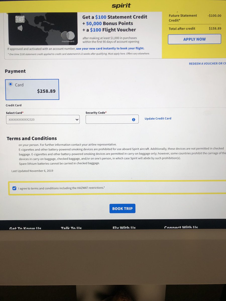 ttp_wolf's tweet photo. @SpiritAirlines where do I add my travel voucher??? https://t.co/opRcq0RG2U