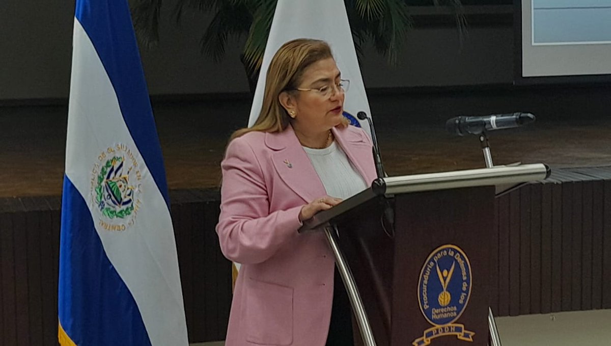 SoyadeCorazon's tweet photo. Nuestra Coordinadora General, Licda. Karina de Quezada, participó de la presentación del informe ejecutivo: "Diagnostico Situacional sobre la vigencia de los Derechos Humanos de las personas Adultas Mayores en El Salvador" https://t.co/RIsiVqlDaG