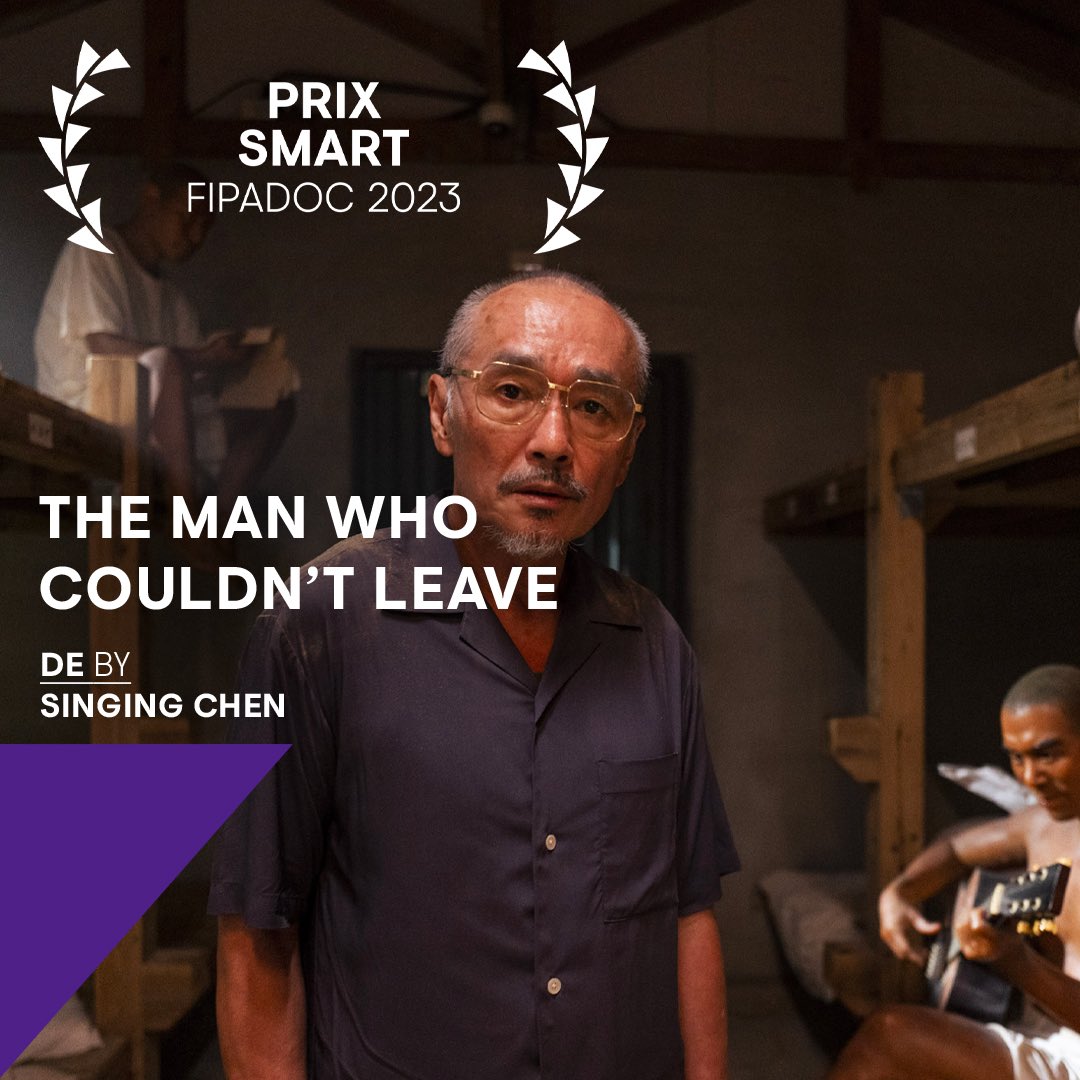FIPADOC's tweet image. ◤[PRIX SMART]
Les jurés @alexandrecornu, @HirschMathilde et Marie Sellier ont décerné le PRIX SMART à THE MAN WHO COULDN&apos;T LEAVE de Singing Chen.

Doté de 3 000 € pour le réalisateur.

#FIPADOC2023
@andresjarach