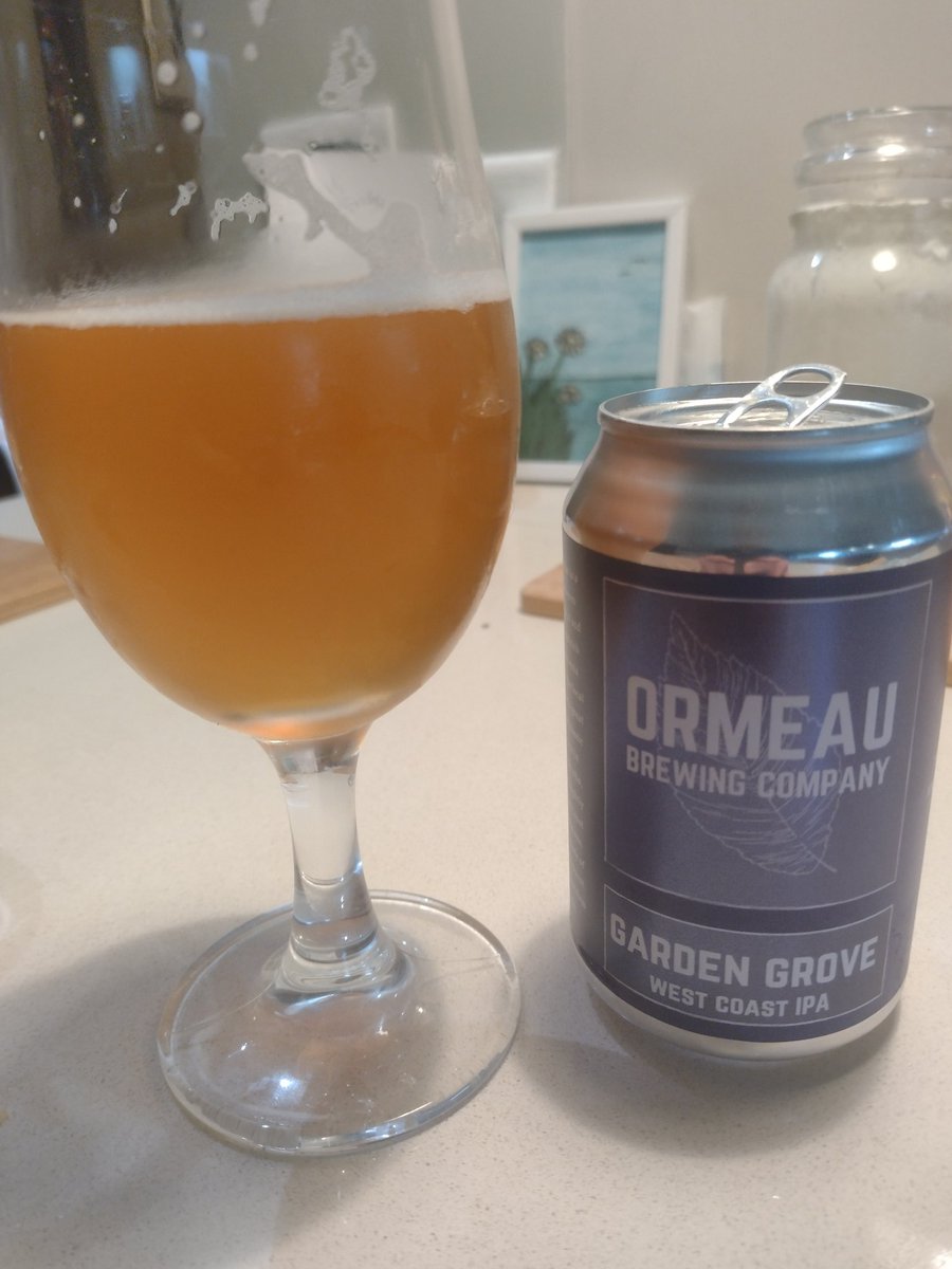 Bazza the Grumpy Brewer (@bazmcmul) on Twitter photo Didn't know what I fancied this evening, then this old school strong West Coast IPA from <a href="/OrmeauBrewingCo/">Ormeau Brewing Co.</a> jumped out. Crisp, chewy & full of flavour. Itch definitely scratched.
For those of you nearing the end of #DryJanuary, don't forget to support local in the coming weeks👍 Didn't know what I fancied this evening, then this old school strong West Coast IPA from <a href="/OrmeauBrewingCo/">Ormeau Brewing Co.</a> jumped out. Crisp, chewy & full of flavour. Itch definitely scratched.
For those of you nearing the end of #DryJanuary, don't forget to support local in the coming weeks👍