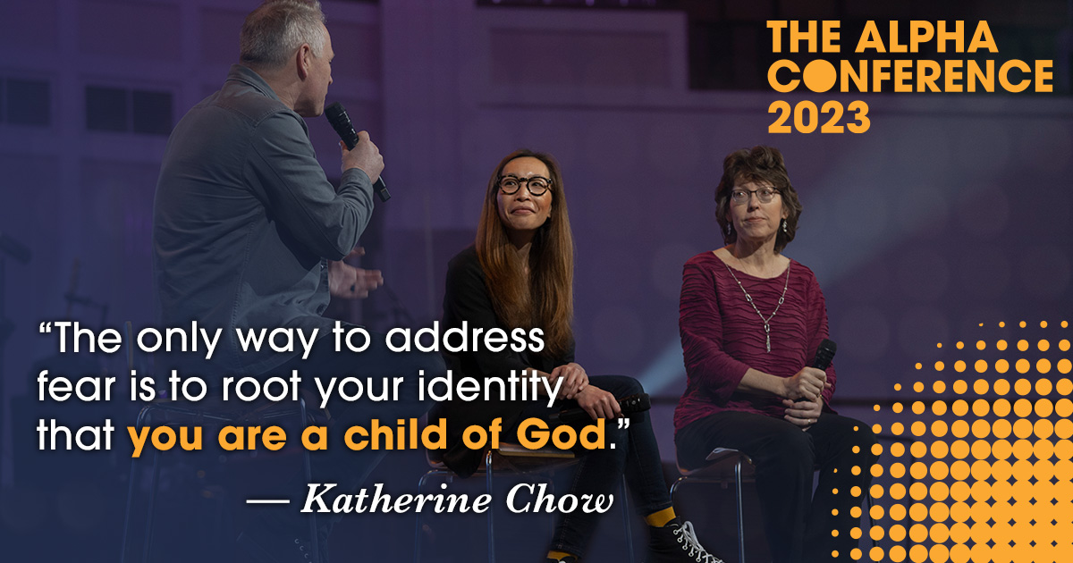 AlphaUSA's tweet image. #TheAlphaConference Day 2: “The only way to address fear is to root your identity that you are a child of God.”
— Katherine Chow, on panel with Dr. Mary Healy and Todd Proctor

Is your identity rooted as God’s child...?

#DareToHope #Hope #LoveListens #Evangelism #Identity