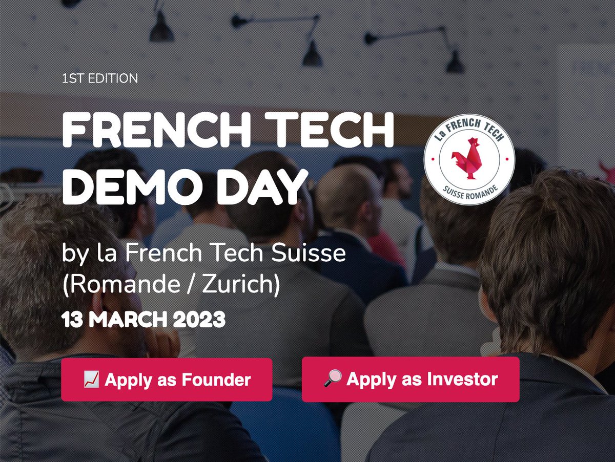 La French Tech Switzerland tweet media