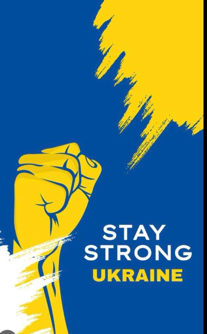 #StayStrongUkraine.
