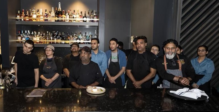 To make our industry and ourselves stronger we like to collaborate with other Chefs.
Opening our kitchen and our hearts, we learn from and teach each other. 
It is rewarding to make and break bread with fellow Chefs.

CC <a href="/dineaiana/">Aiana Restaurant Collective</a> <a href="/ChefVikramVij/">Vikram Vij</a>