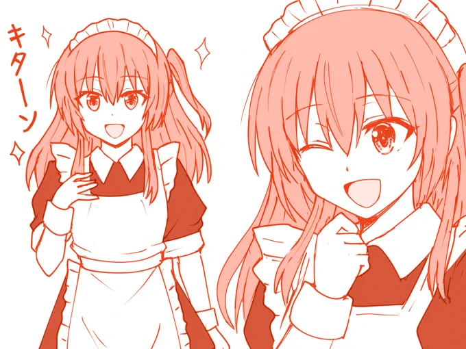 メイド喜多ちゃん。#ぼっち・ざ・ろっく 