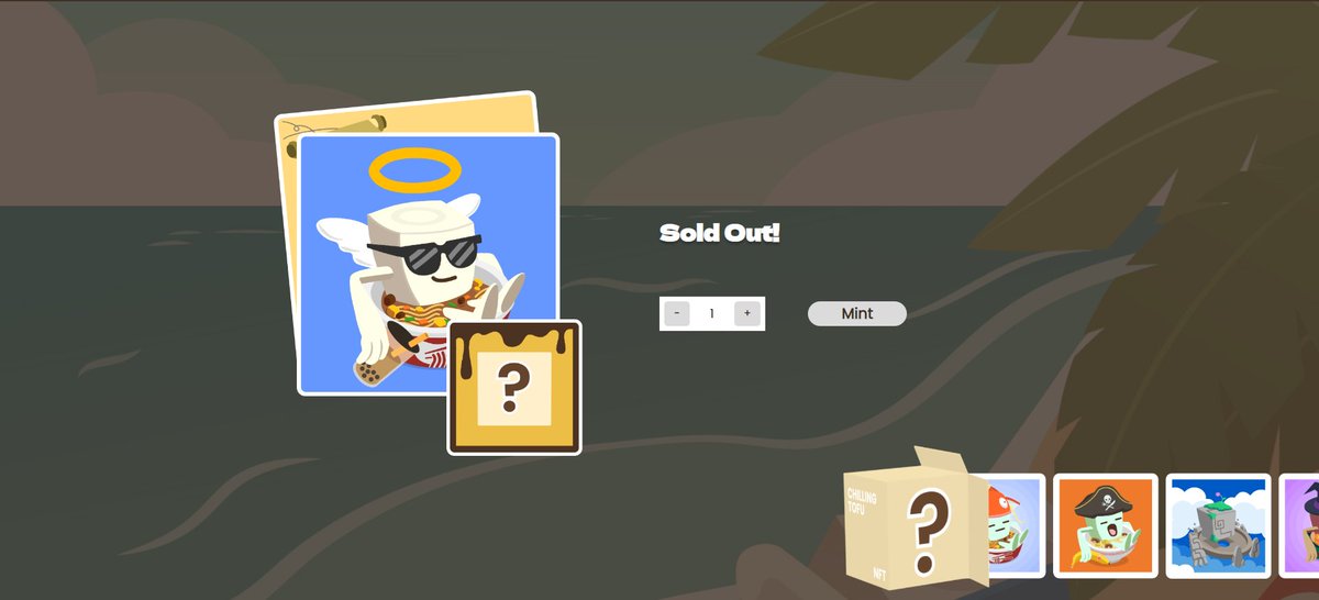 Chilling Tofu (Sold Out) tweet media