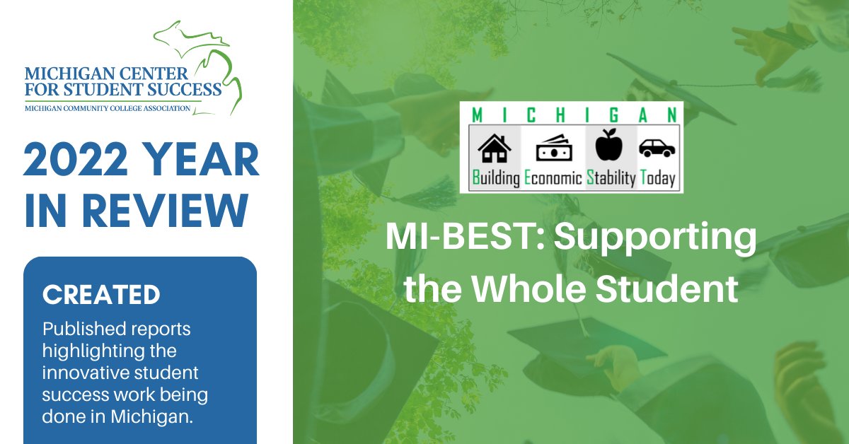 MCCACSS's tweet photo. Another recent MCSS report focuses on growing basic need supports at #Michigan community colleges. View the publication at https://t.co/hm0sCUTD2X. https://t.co/oLz9N73USY