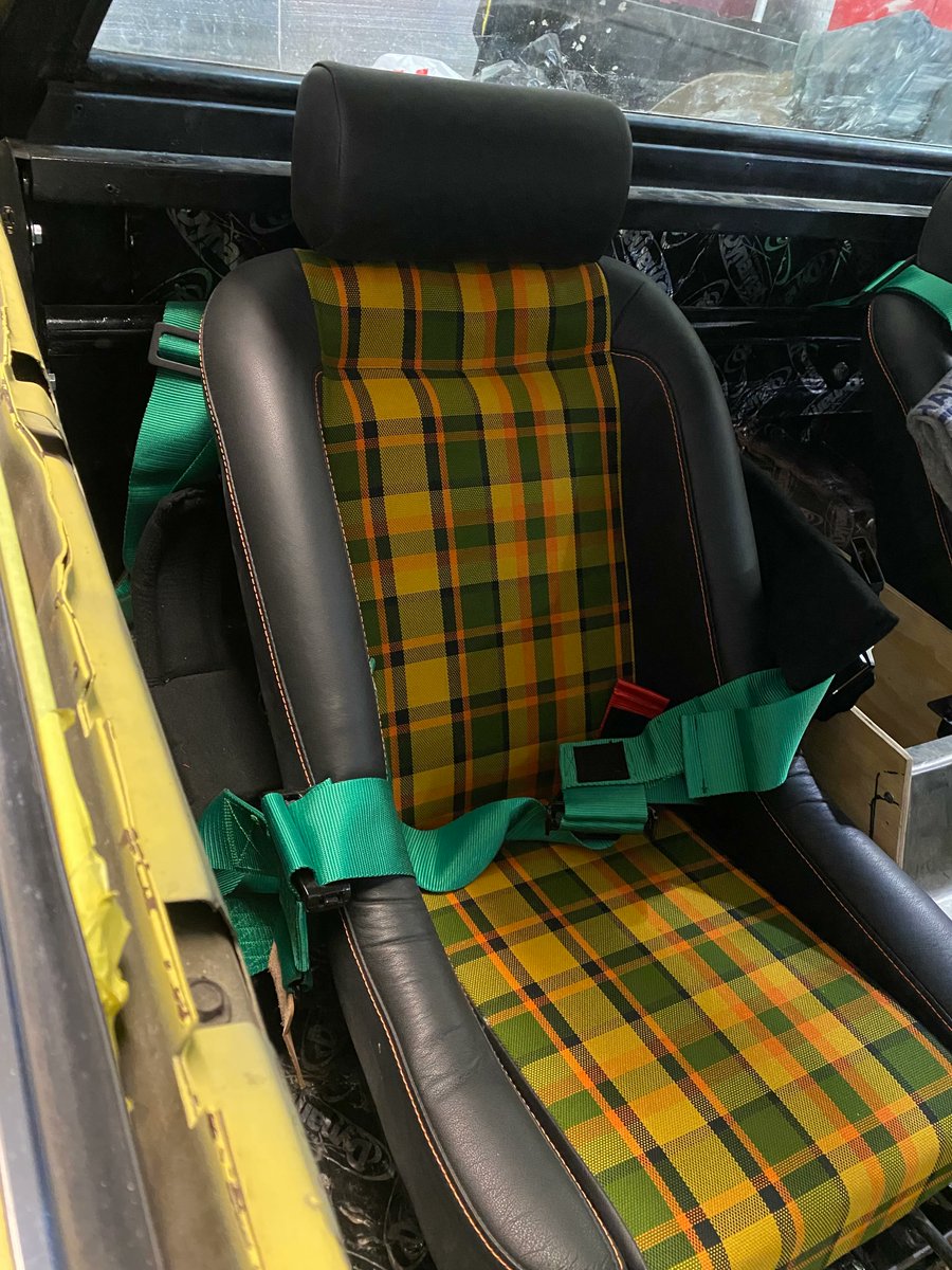 The seats are looking good in the Ranchero! #sparkburnhotrods #seats #ranchero #rancherochic #hotrods #classic #cars