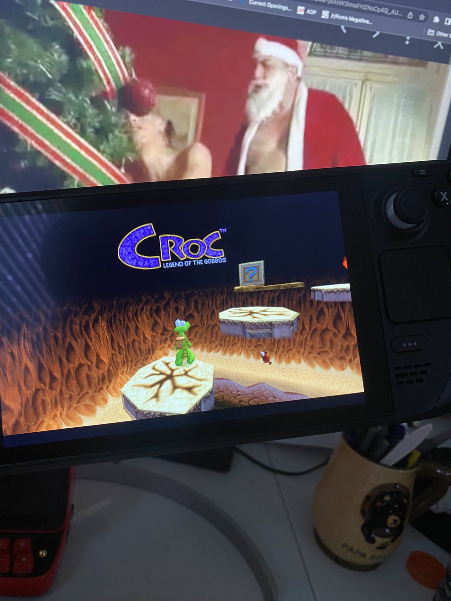 KingLantis's tweet photo. After much playtime I can finally confirm that the Steam Deck is the greatest piece of video game hardware on the market. https://t.co/HOYLtgrDgw