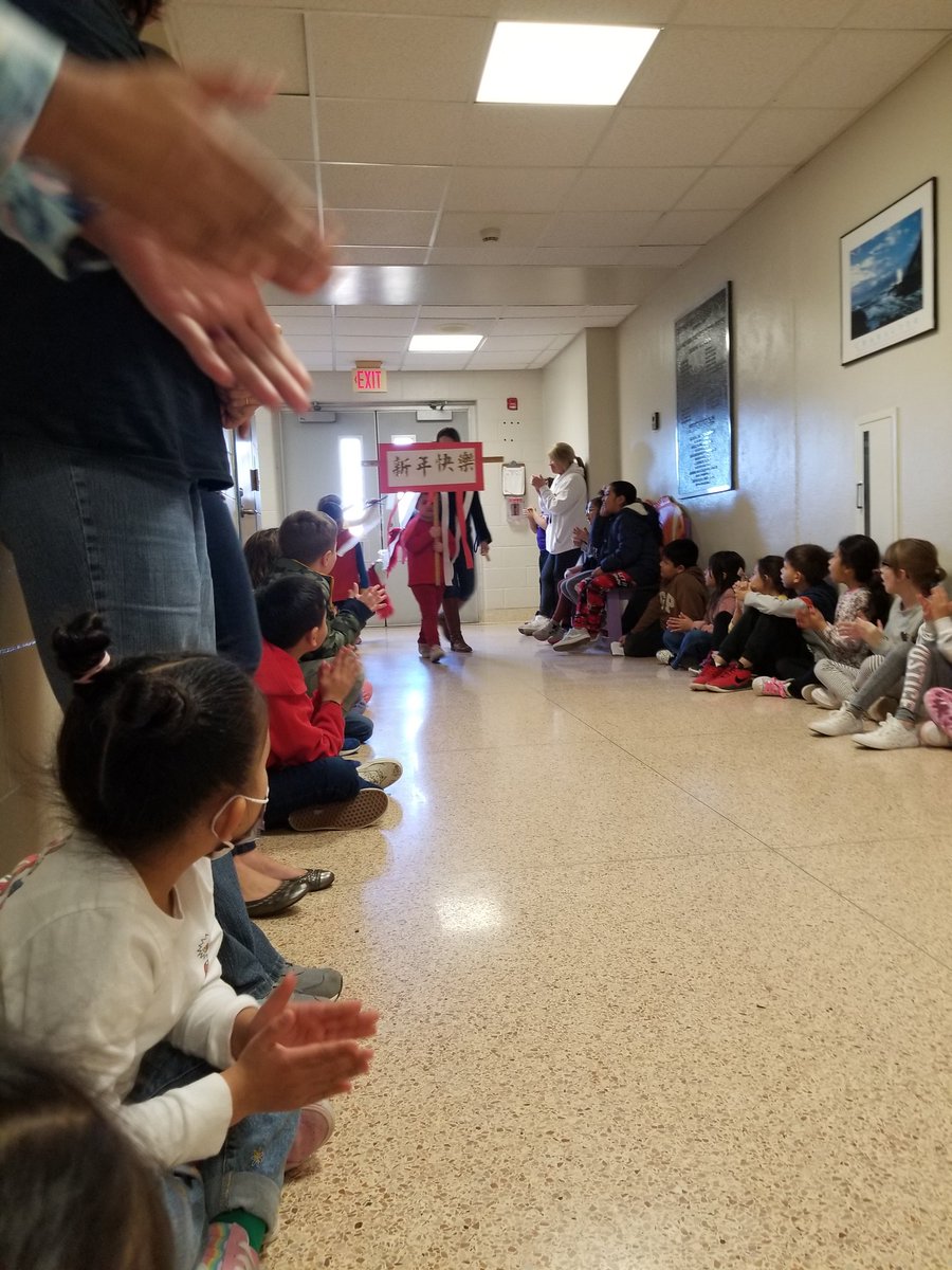 Koberm06's tweet photo. Happy Lunar New Year! Thank you to the #hbstrong Kindergarten team for an amazing parade celebrating an amazing culture! #wearehb #engagehb @HamptonBaysES https://t.co/M5Qd5MNbpj
