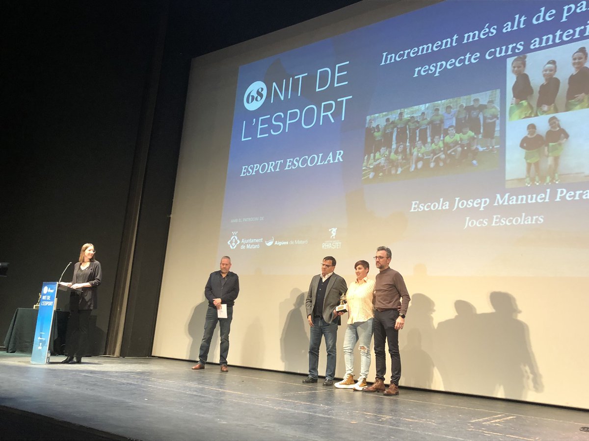 L’<a href="/escolagem/">Escola Gem</a>, l’Escola Joan Coromines, l’<a href="/InsThos/">INS Thos i Codina</a> i l’<a href="/EscolaPeramas/">Escola J.M.Peramàs</a> i Javier Molina són guardonats a la #NitEsport en la categoria de Jocs Escolars curs 21-22