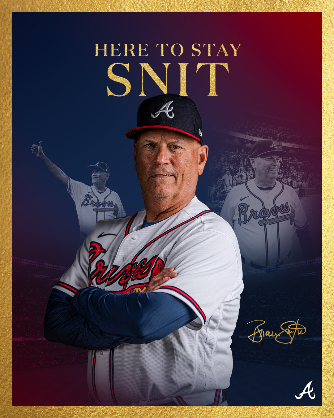 Brian Snitker signs contract extension with Braves through 2025