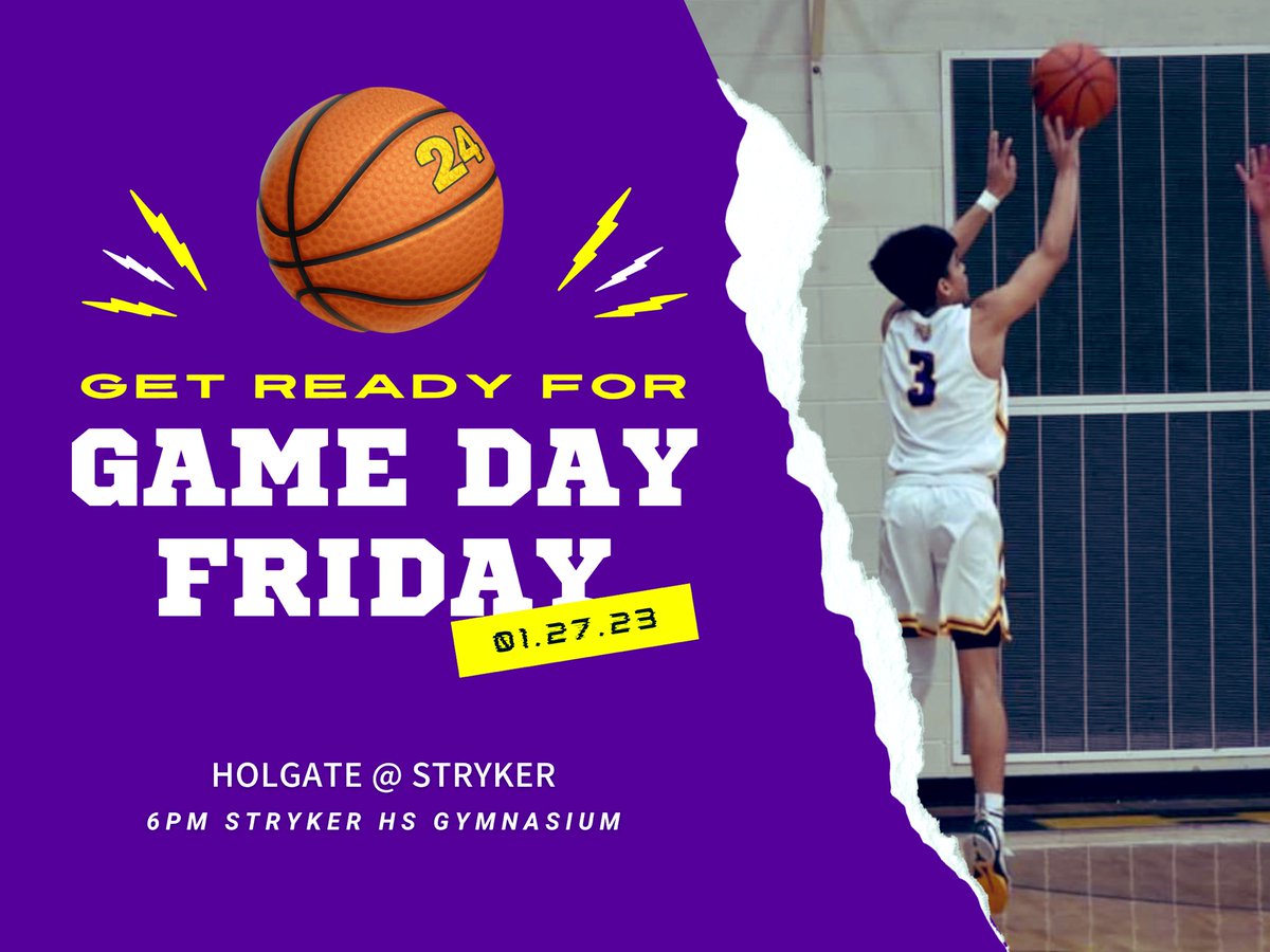 Holgate Athletics (@holgateathleti1) on Twitter photo 🏀 1/27 Holgate JV & Varsity Tigers travel to Stryker tonight (6pm) to face the Panthers!! Let’s GO TIGERS!! 🐯 @mshs_principal <a href="/HolgateSchools/">Holgate Schools</a> <a href="/H_ElemPrincipal/">Holgate Elementary</a> <a href="/crescentsports/">Crescent-News Sports</a> <a href="/NW_Signal/">Northwest Signal</a> 🏀 1/27 Holgate JV & Varsity Tigers travel to Stryker tonight (6pm) to face the Panthers!! Let’s GO TIGERS!! 🐯 @mshs_principal <a href="/HolgateSchools/">Holgate Schools</a> <a href="/H_ElemPrincipal/">Holgate Elementary</a> <a href="/crescentsports/">Crescent-News Sports</a> <a href="/NW_Signal/">Northwest Signal</a>